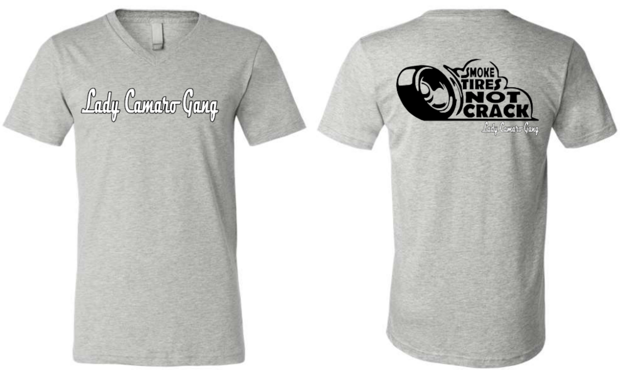 LCG Smoke Your Tires VNeck