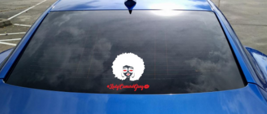 LCG Afro Beauty Decal