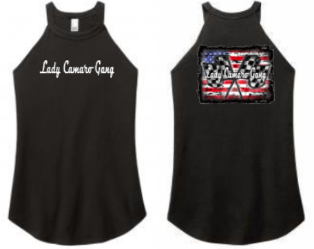 LCG American Racing Flag Tri Rocker tank