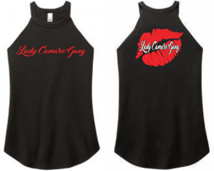 LCG Lips Tri Rocker Tank