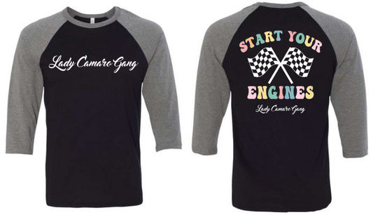 LCG Start Your engines Raglan