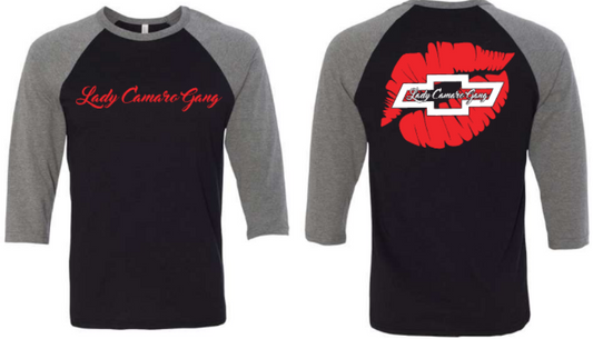 LCG Lips Bowtie Raglan