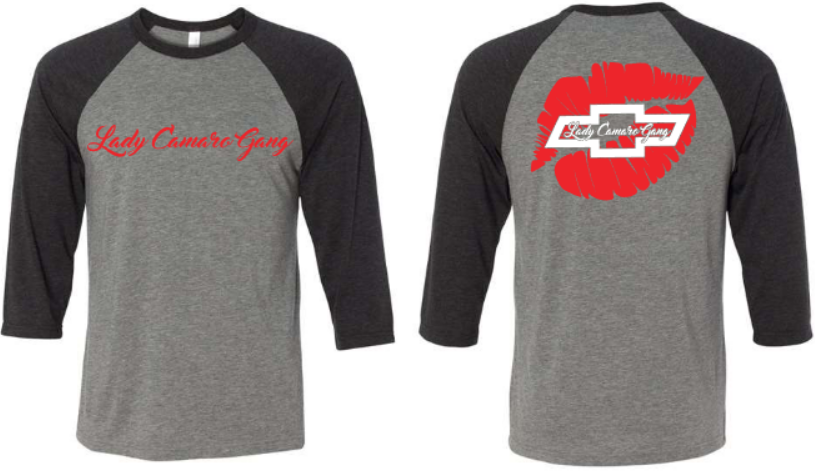 LCG Lips Bowtie Raglan