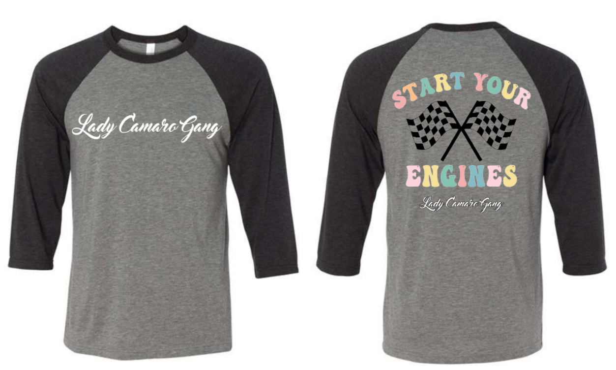 LCG Start Your engines Raglan