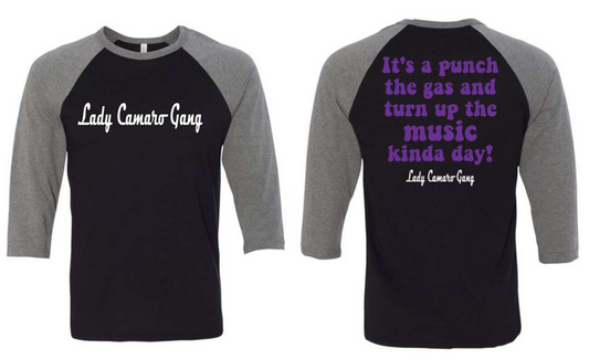 LCG Punch the Gas Raglan