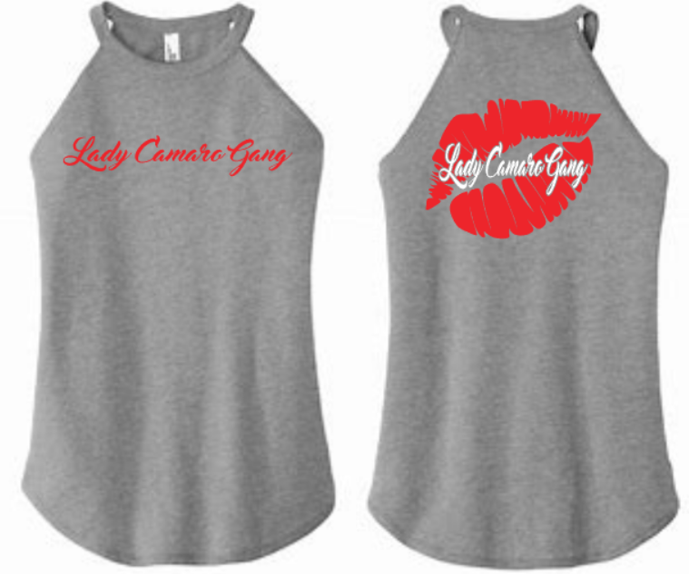 LCG Lips Tri Rocker Tank